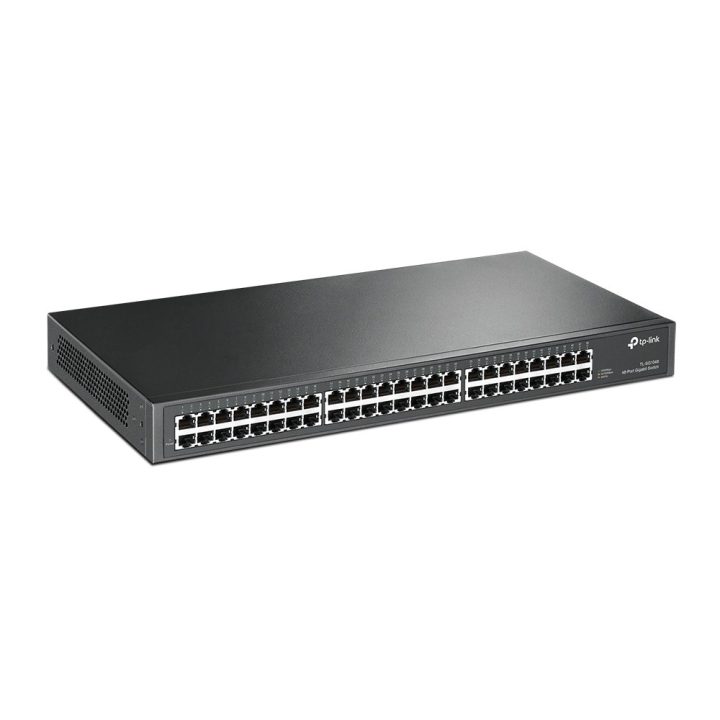 TP-Link TL-SG1048 Unmanaged Gigabit Ethernet (10/100/1000) 1U Black