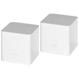 Tenda MX3 (2-PACK) mesh wi-fi system Dual-band (2.4 GHz / 5 GHz) Wi-Fi 6 (802.11ax) White 1 Internal