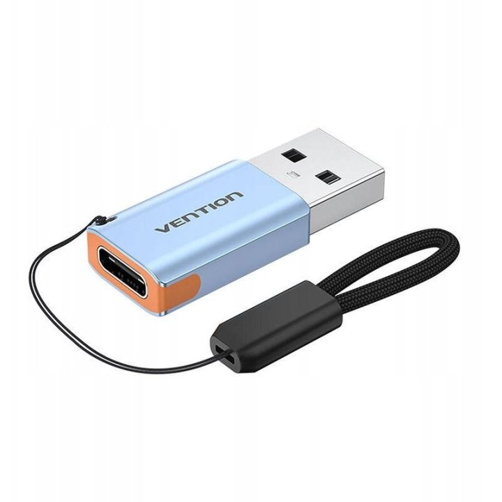 Vention USB 3.1 OTG adapter USB-C to USB-A lanyard