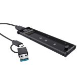 Trust 25806 storage drive enclosure SSD enclosure Black
