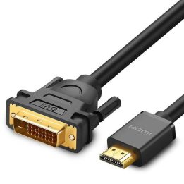 UGREEN HDMI/DVI CABLE HD106 2M BLACK