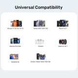UNITEK P1129ABK01-EU mobile device charger Universal Black AC Fast charging Indoor