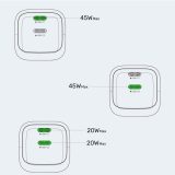 UNITEK P1129ABK01-EU mobile device charger Universal Black AC Fast charging Indoor