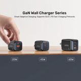 UNITEK P1129ABK01-EU mobile device charger Universal Black AC Fast charging Indoor