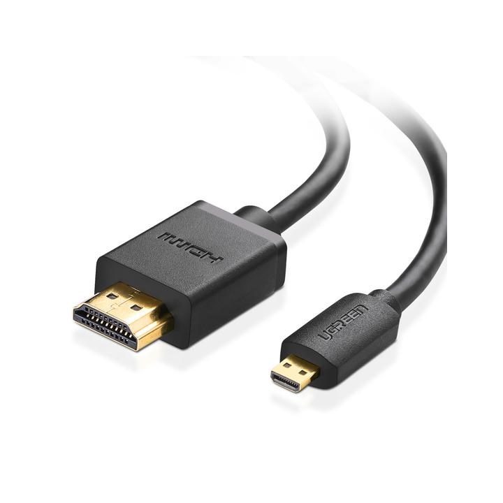 Ugreen 30104 HDMI cable 3 m HDMI Type D (Micro) HDMI Type A (Standard) Black