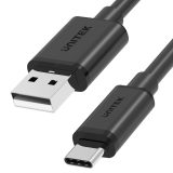 UNITEK USB CABLE USB-A — USB-C 25CM Y-C480BK
