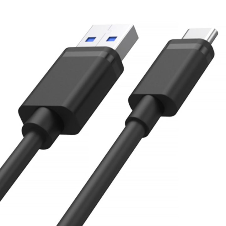 UNITEK USB CABLE USB-A — USB-C 25CM Y-C480BK