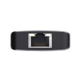 Trust Dalyx - 6-in-1 USB-C Multi-Port Adapter 1000 Mbit/s (silver)