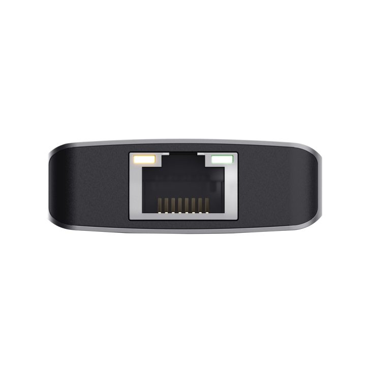 Trust Dalyx - 6-in-1 USB-C Multi-Port Adapter 1000 Mbit/s (silver)
