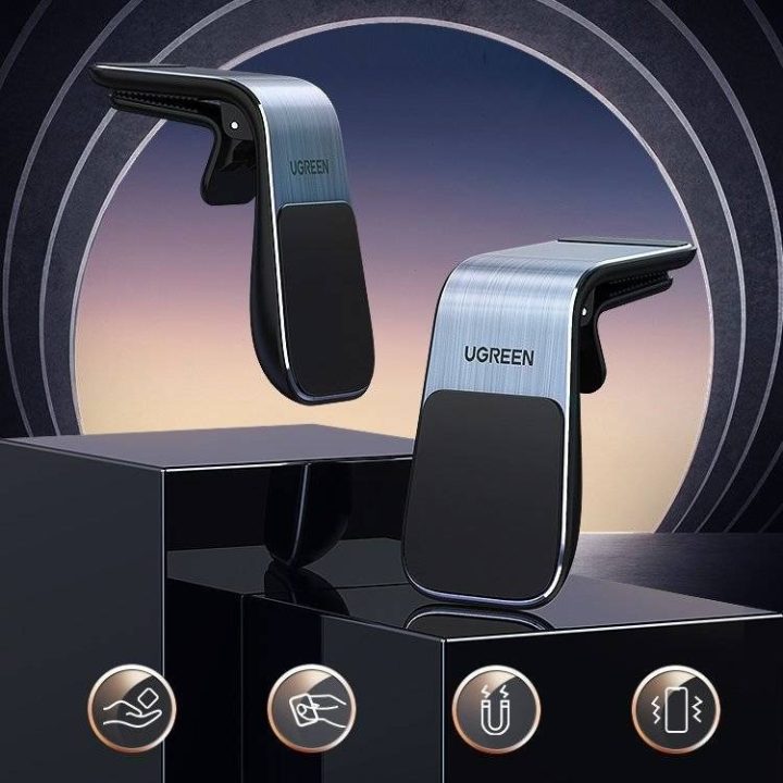 Ugreen 80712B holder Passive holder Mobile phone/Smartphone Aluminium Black