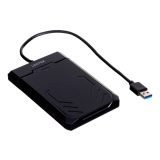 UNITEK Y-3036 storage drive enclosure 2.5 HDD/SSD enclosure Black