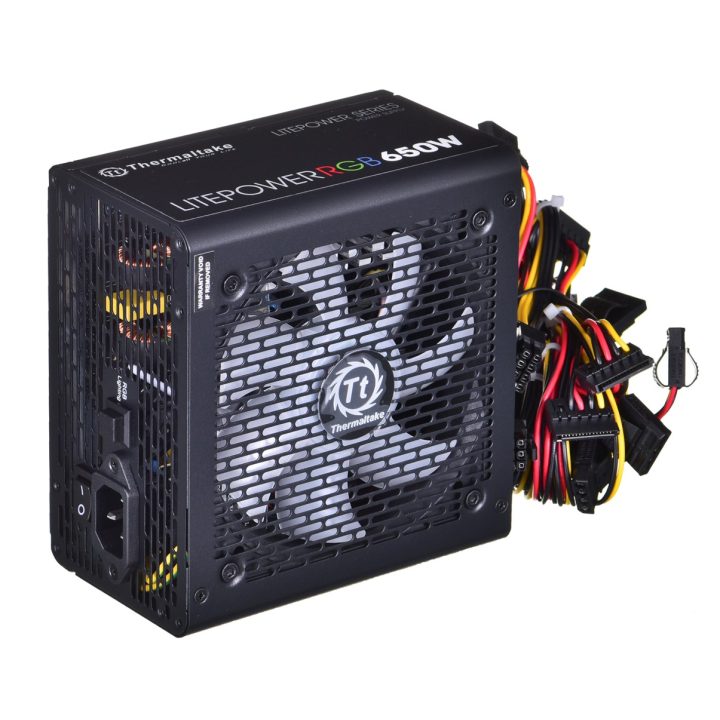 Power supply Thermaltake Litepower RGB PS-LTP-0650NHSANE-1 (650 W Active 120 mm)