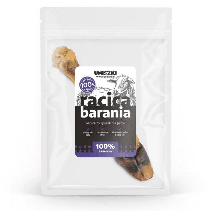 UNISZKI Sheep hoof - dog treat - 1