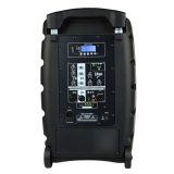 V-TONE BQ12 GO MP3 - active 8 battery-powered speaker with wireless microphone and remote control black