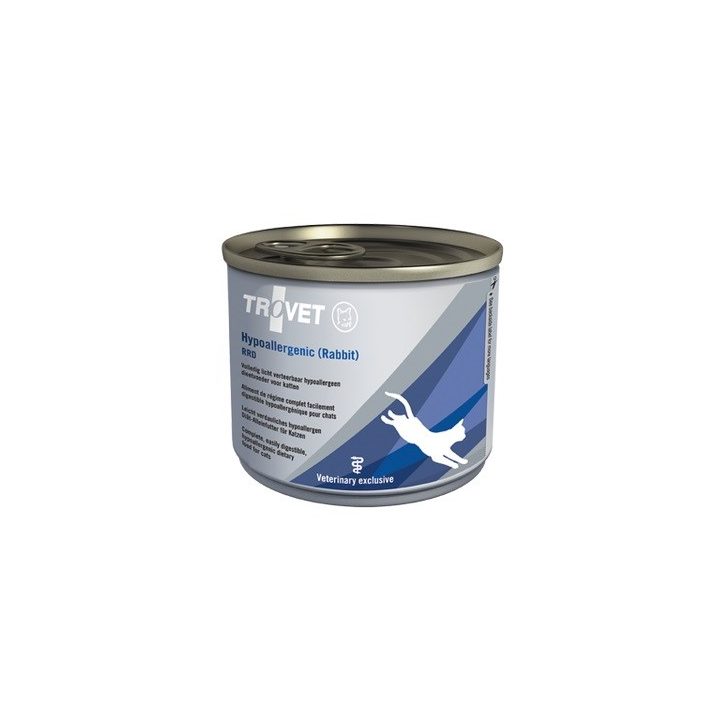 TROVET Hypoallergenic RRD with rabbit - wet cat food - 200g