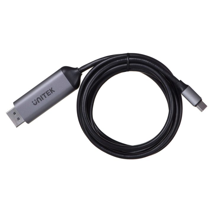 UNITEK ADAPTER USB-C DISPLAYPORT 1.4 8K@60HZ 1 8M V1423C