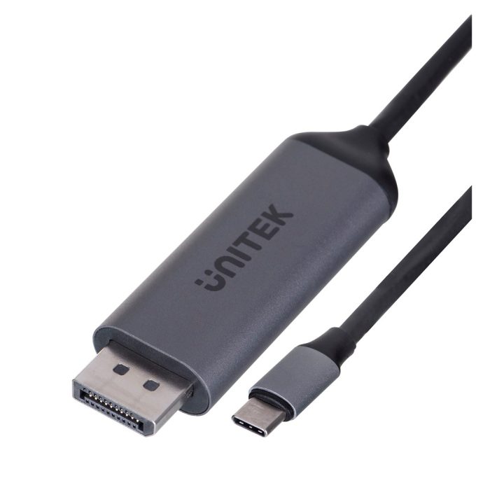 UNITEK ADAPTER USB-C DISPLAYPORT 1.4 8K@60HZ 1 8M V1423C