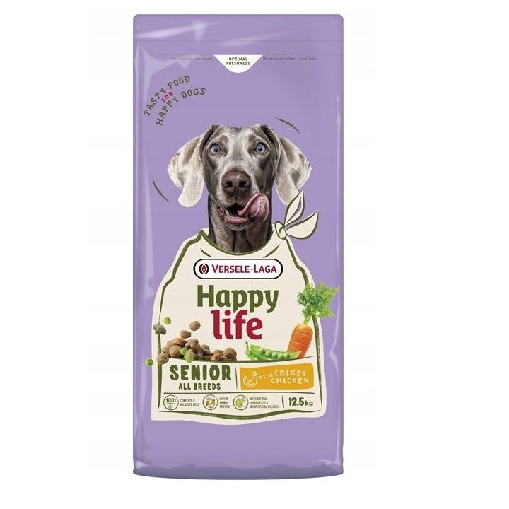 VERSELE-LAGA Happy life Senior Chicken - dry dog food - 12 5kg