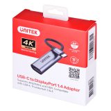 UNITEK ADAPTER USB-C DISPLAYPORT 1.4 8K@60HZ V1415A