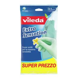 Gloves Vileda Extra Sensation M