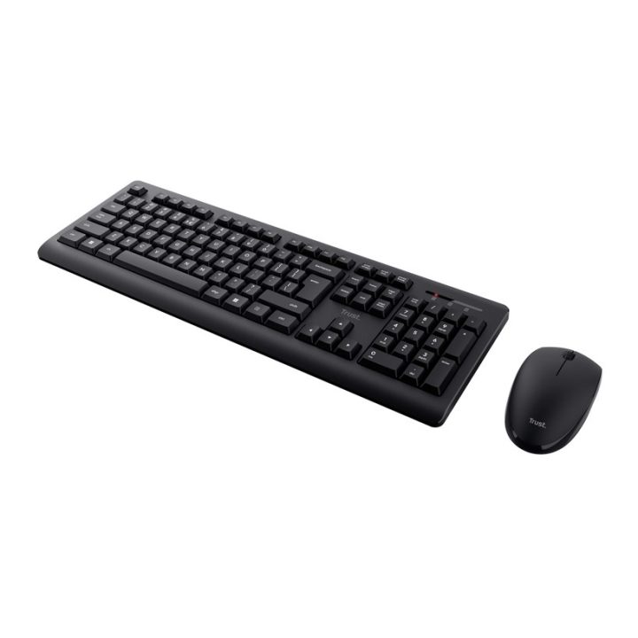 Trust Primo - set (wireless keyboard + wireless mouse) black