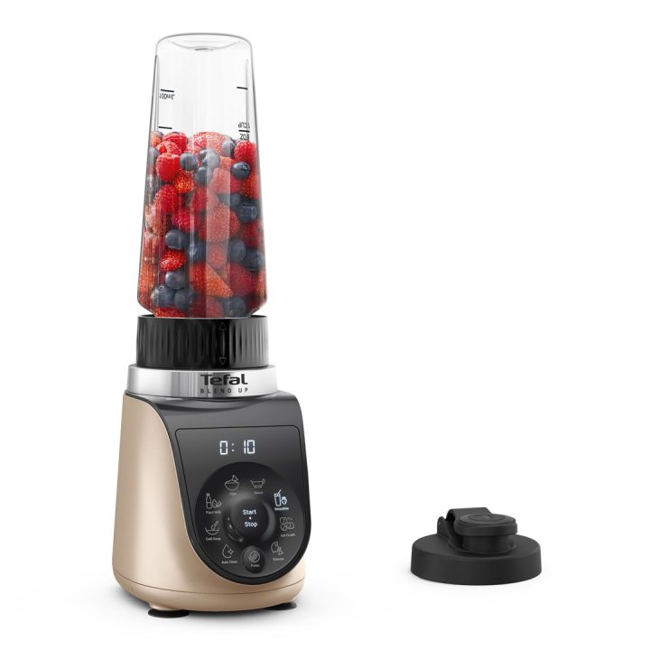 Tefal Blend Up BL190AF0 blender 0.85 L Tabletop blender 1000 W Beige Black Transparent