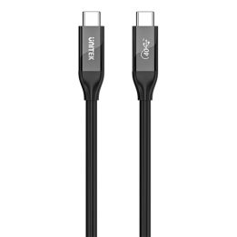 UNITEK C14100ABK01-2M USB cable USB4 Gen 2x2 USB C 40 Gbit/s 240 W Black