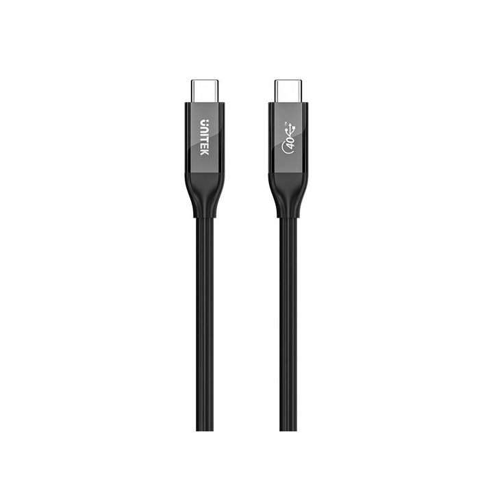 UNITEK C14100ABK01-2M USB cable USB4 Gen 2x2 USB C 40 Gbit/s 240 W Black