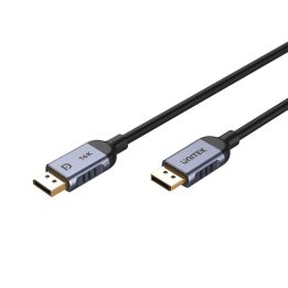 UNITEK C1628GY01-1M DisplayPort cable Black Grey