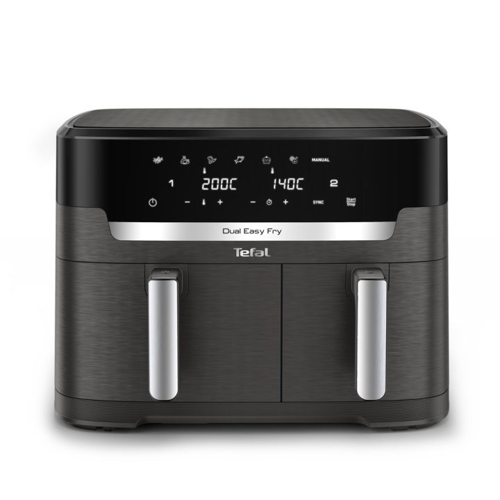 Tefal Easy Fry Dual XXL EY942HE0 fryer Double 11 L Stand-alone 2020 W Hot air fryer Grey
