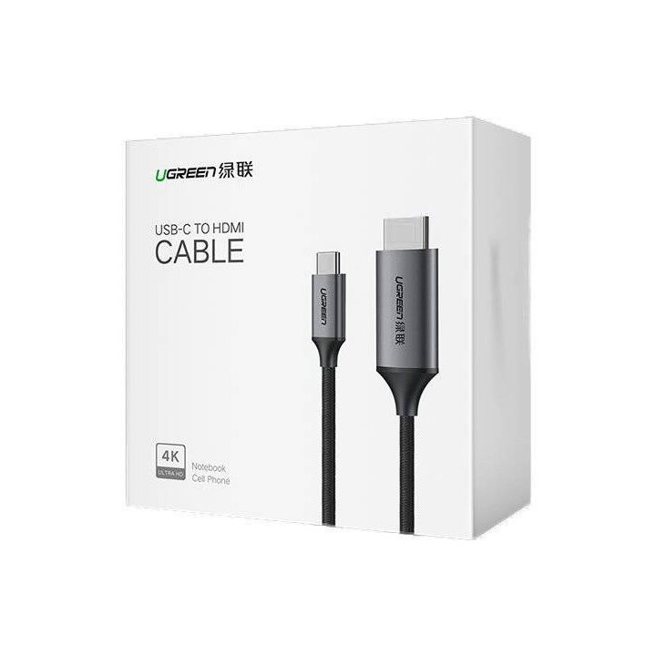 UGREEN USB-C to HDMI Cable 4K UHD 1.5 m Black