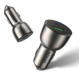 Ugreen 60980 mobile device charger Universal Silver Cigar lighter Fast charging Auto