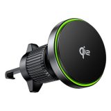 UNITEK P1404ABK01 mobile device charger IP Phone Smartphone Black USB Wireless charging Fast charging Auto
