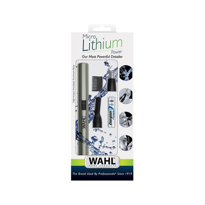 Wahl 5640-1016 bikini trimmer Wet & Dry Aluminium Black
