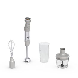 Tefal Quickchef+ HB673B30 blender Immersion blender 1000 W Grey Stainless steel