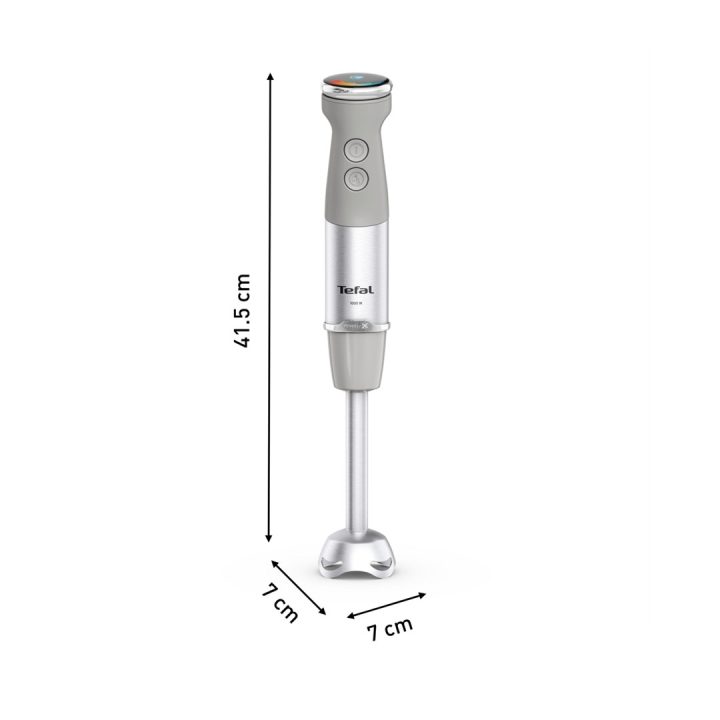 Tefal Quickchef+ HB673B30 blender Immersion blender 1000 W Grey Stainless steel