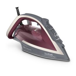 Tefal Ultragliss Anti-Calc Plus FV6840 Steam iron 2800 W Purple Silver