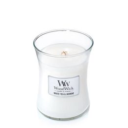 WoodWick 92062 wax candle Other CEDAR Jasmine Rose White 1 pc(s)