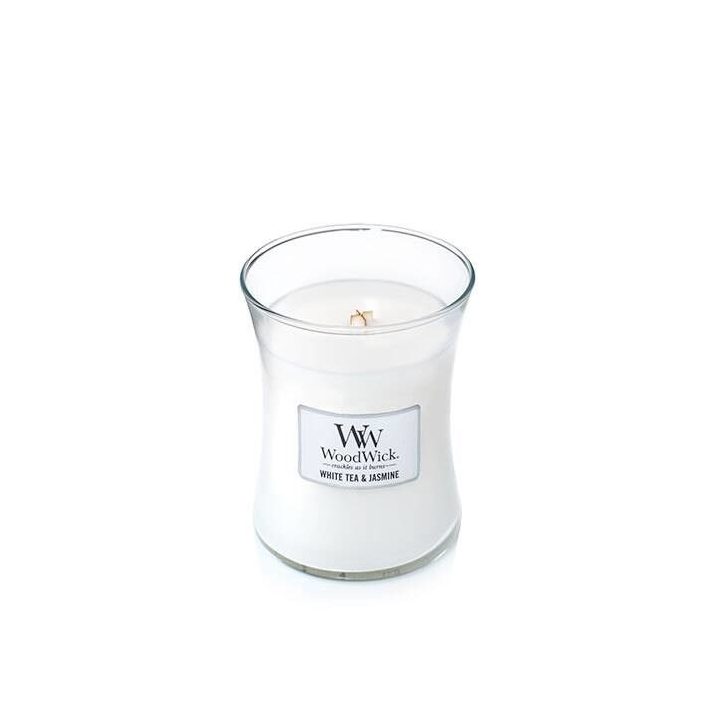 WoodWick 92062 wax candle Other CEDAR Jasmine Rose White 1 pc(s)