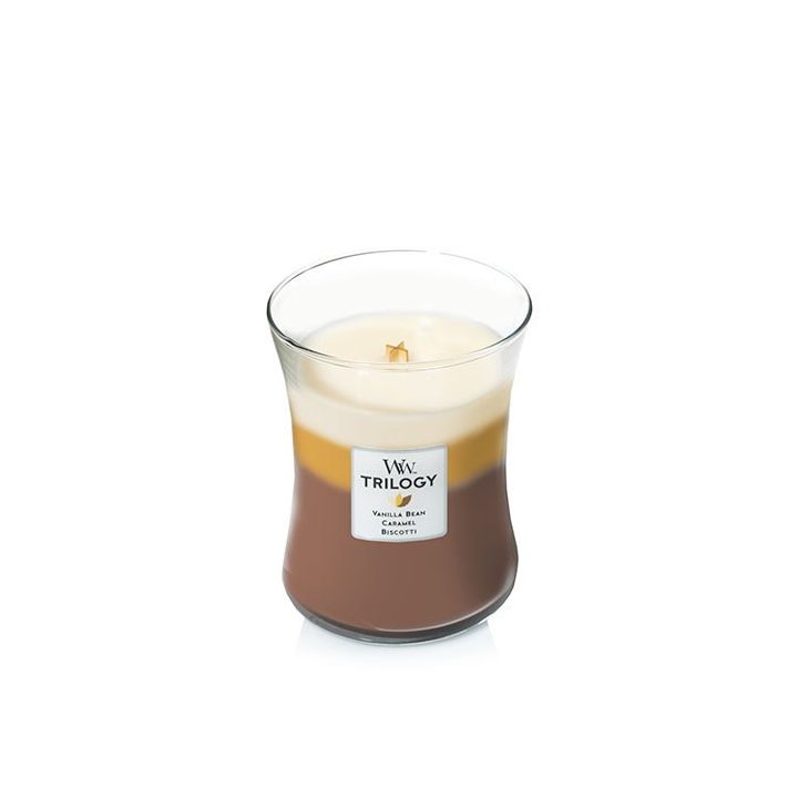 WoodWick 92904 wax candle Other Caramel Vanilla Brown White Yellow 1 pc(s)