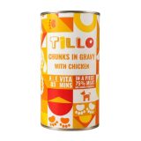 TILLO Chunks in gravy Chicken - wet dog food - 1250g