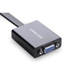 Ugreen 40248 video cable adapter 0.16 m VGA (D-Sub) HDMI + Micro-USB Black