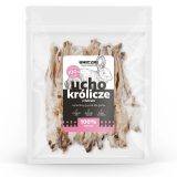 UNISZKI Rabbit ear with fur - treat for dogs - 20 pieces