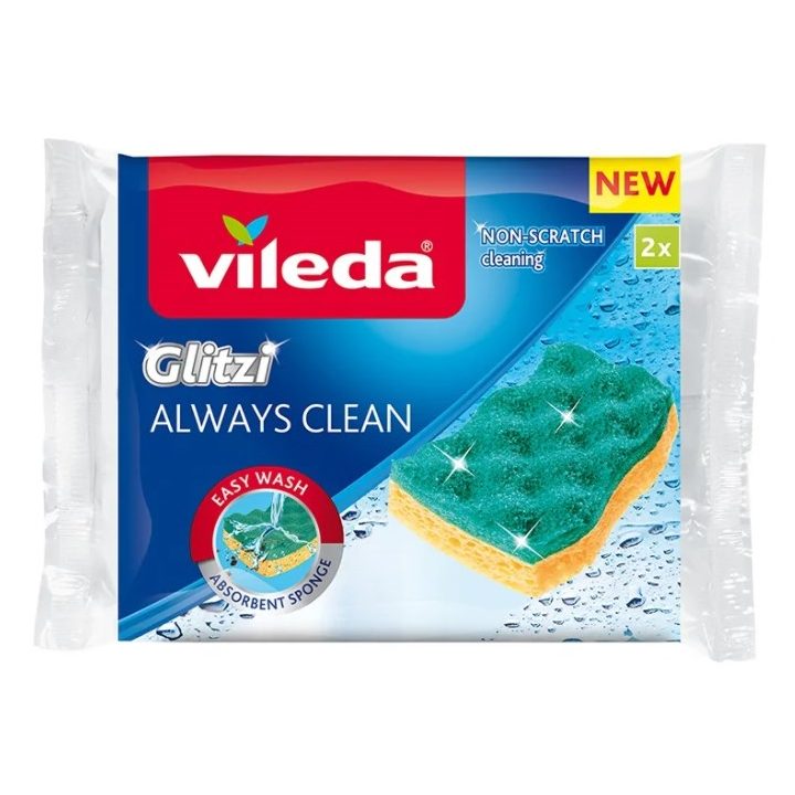 Viscose Sponge Vileda Glitzi Always Clean 2 pcs.
