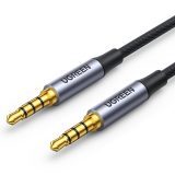 Ugreen AUX cable mini jack 3.5 mm (male) - mini jack 3.5 mm (male) 3 m Black