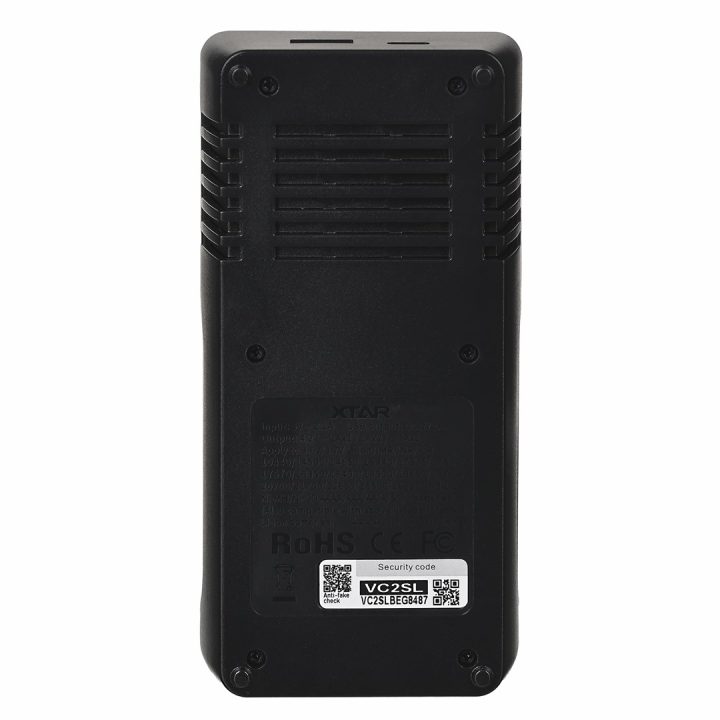 XTAR VC2SL Battery charger Li-ion / Ni-MH / Ni-CD 18650