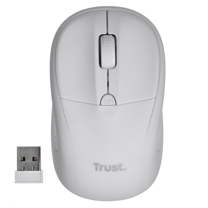 Trust 24795 - 1600 DPI wireless optical mouse (white)