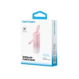 Powerbank Vention 20W USB-C Lightning 5000mAh PINK