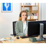 Trust HS-260 Headset Wired Neck-band Office/Call center USB Type-A Black