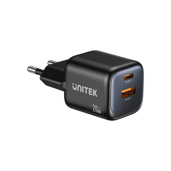 UNITEK Zeno Universal Black AC Fast charging Indoor